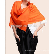 Ladies' simple style wool pashmina shawls